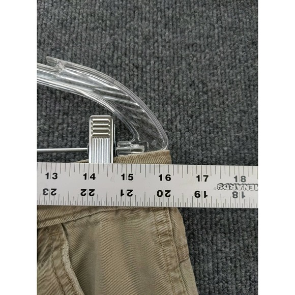 Mens Wrangler Cargo Shorts Size ? 16W 10 Inseam Tan Khaki Pockets SEE DESC - Picture 8 of 9